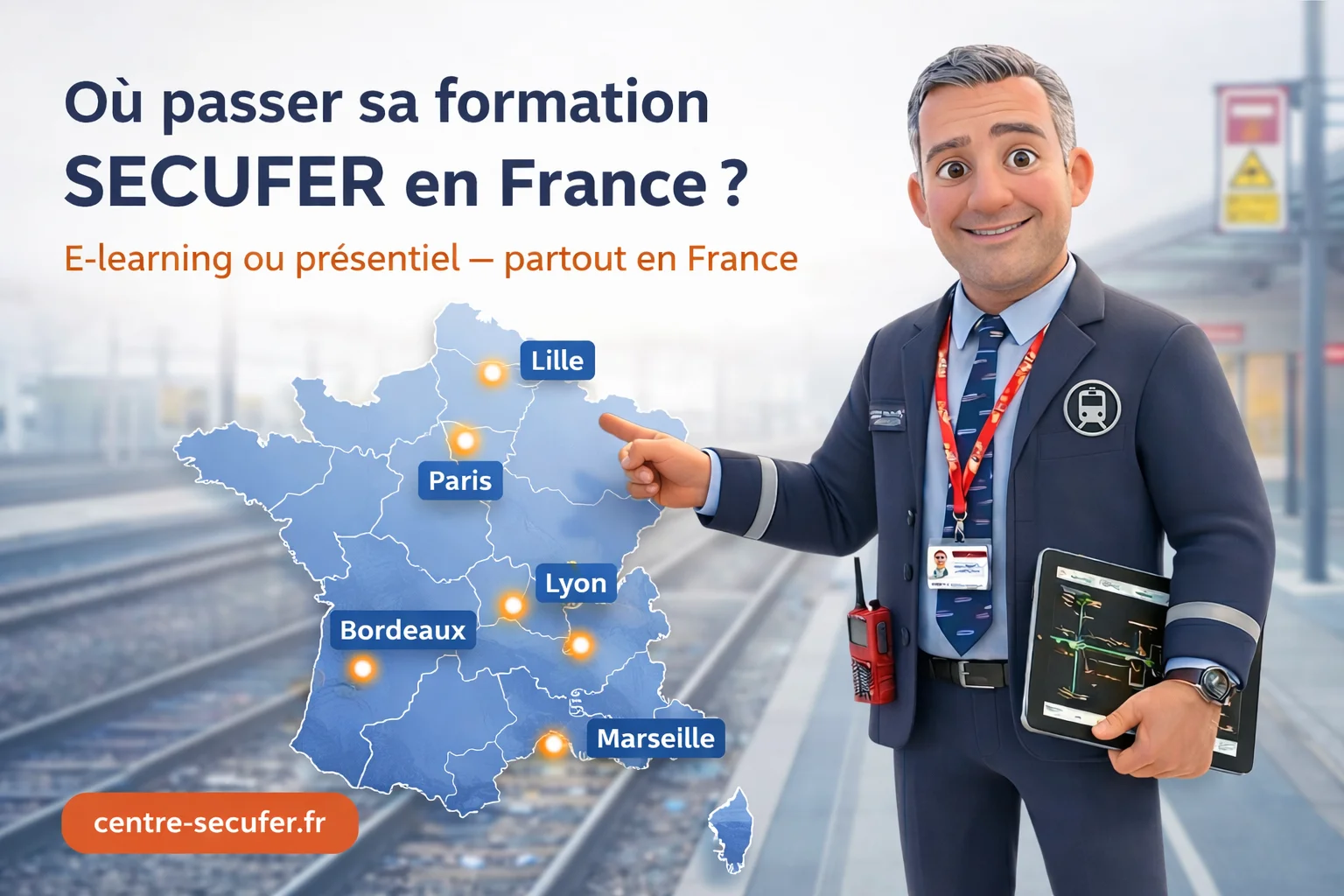 Où passer sa formation SECUFER en France ?